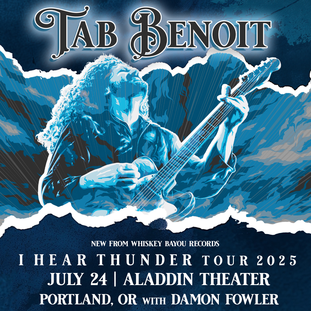 Win Tickets ($76): Tab Benoit w/ Damon Fowler @ Aladdin Theater
