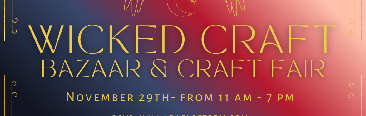 Wicked Craft: Holiday Bazaar & Craft Fair @ Rae Loft | Local Makers ...