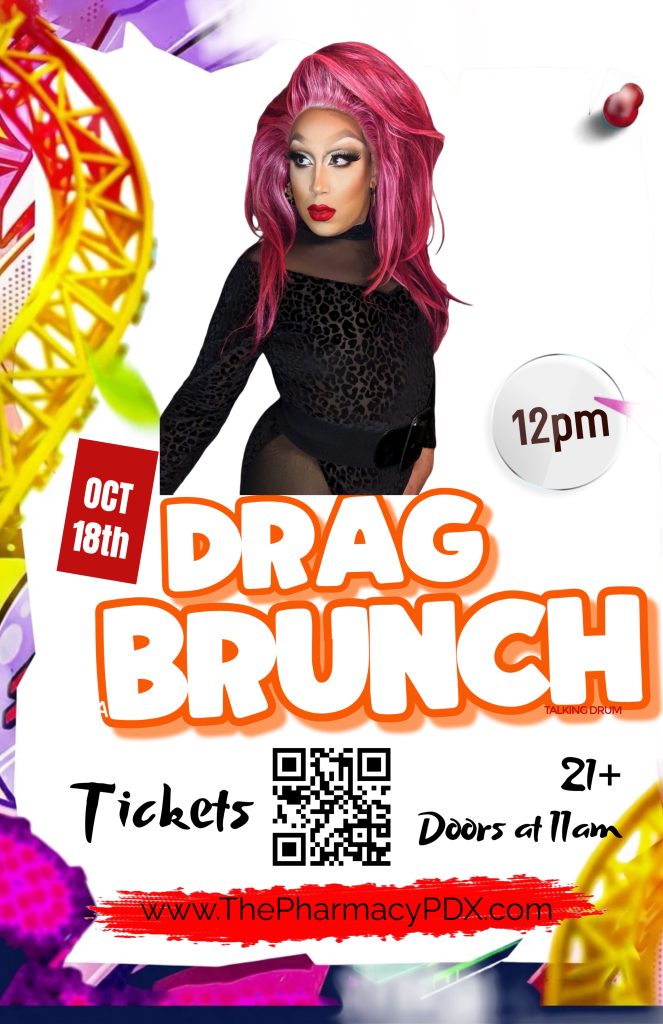 October Drag Brunch Poster